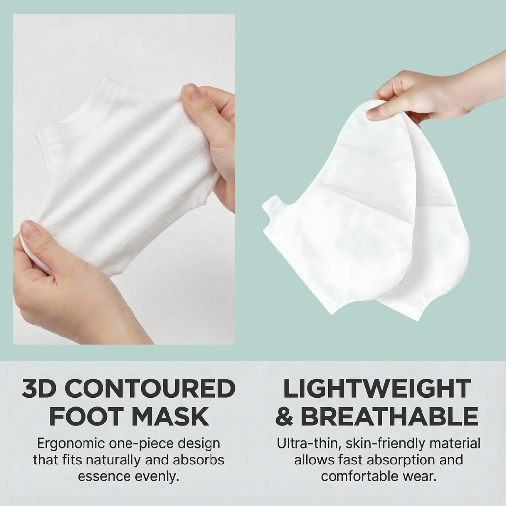 Exfoliating Foot Mask Socks | Dead Skin Removal | At-Home Pedicure Care